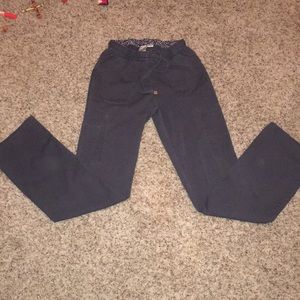 Gray scrub pant xs tall